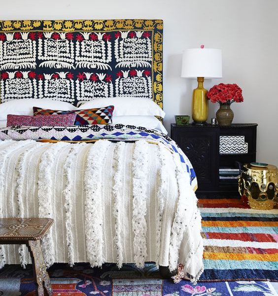Handcrafted Traditional Berber Moroccan Wool Blanket - Premium 100% Cotton Handwoven Luxury Blanket
