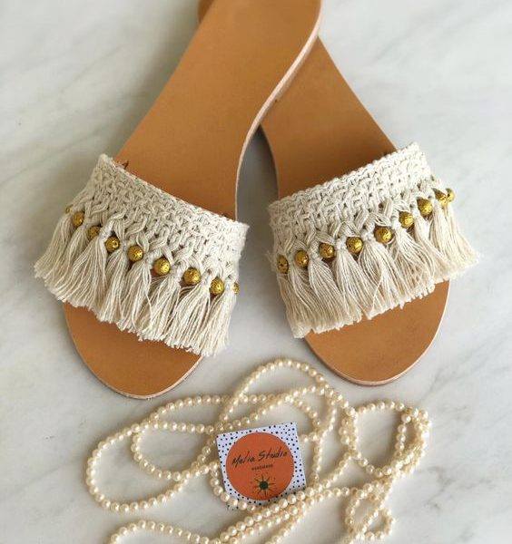 Bohemian Style Sandals | Trendy Boho Sandals 008 - High Quality & Chic