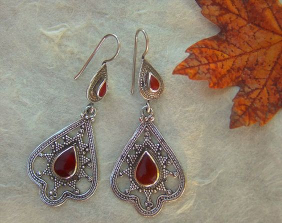 Moroccan Tuareg Berber Handmade Geometric Earrings