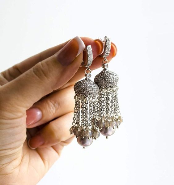 Handcrafted Moroccan Tuareg Berber Earrings - Ethnic Design