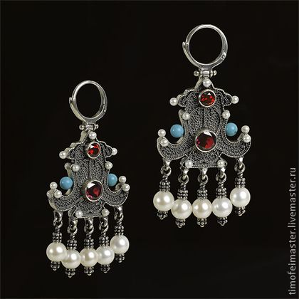Moroccan Tuareg Berber Handmade Geometric Earrings