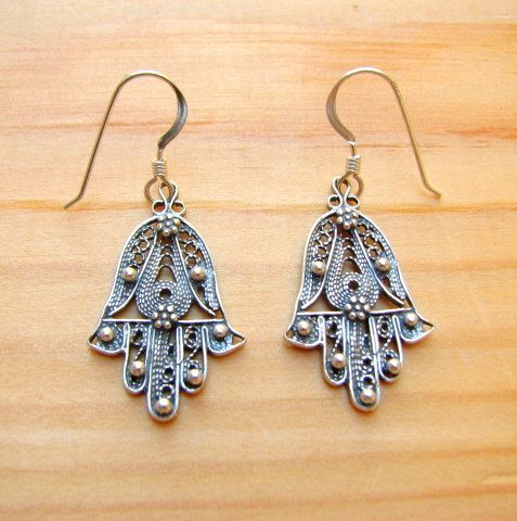 Handcrafted Moroccan Berber Geometric Earrings - Ethnic-Inspired Statement Jewelry