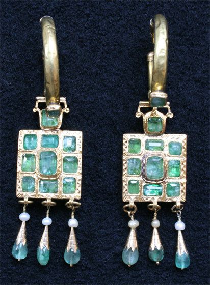 Moroccan Tuareg Berber Geometric Earrings
