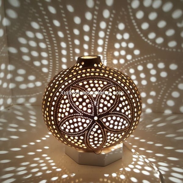 Moroccan Silver Metal Floor Lamp - Handcrafted Premium Lighting