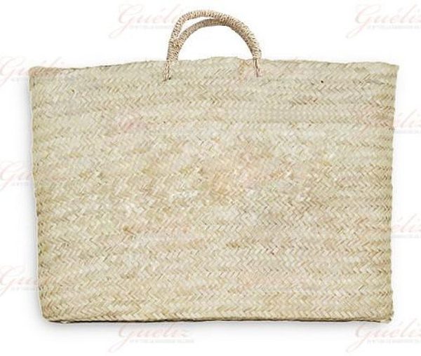 French Market Basket - Handcrafted Ethical Eco-Friendly Woven Tote
