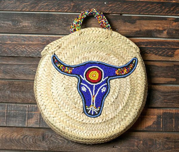 Handwoven French Market Basket 130 - Eco-Friendly and Versatile