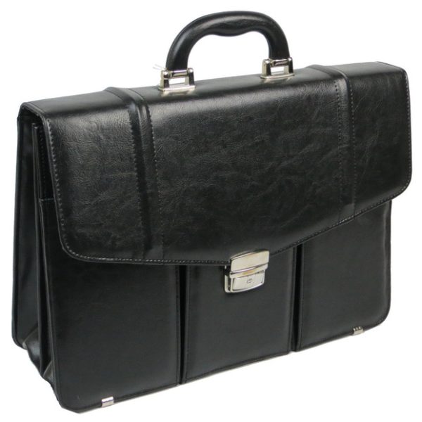 Moroccan Leather Laptop Bag | Premium Handmade Black Design