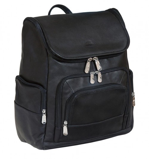 Elegant Moroccan Leather Backpack for Style & Durability.