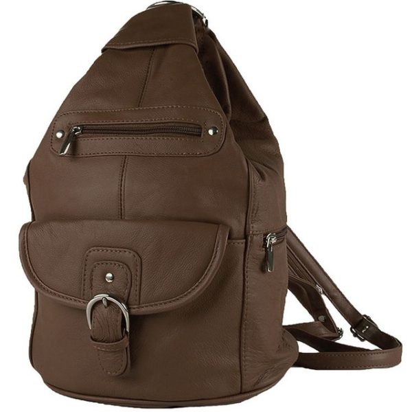 Luxurious Moroccan Leather Travel Backpack - Premium Handmade Tradition