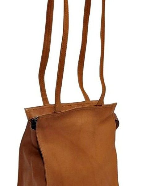 Luxurious Moroccan Leather Handbag | Vintage Design & Spacious Compartments