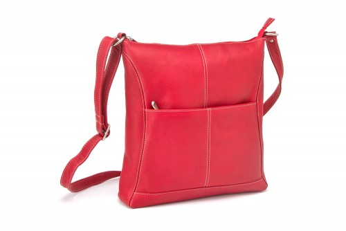 Luxury Moroccan Red Leather Handbag - Premium Quality