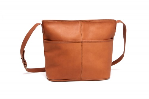 Moroccan Leather Handbag | Genuine Tan Leather | Spacious Compartments