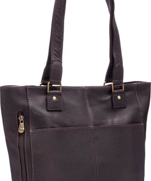 Vintage-Inspired Moroccan Leather Handbag