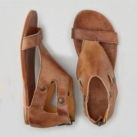 Premium Leather Sandals 137 - Elegant & Comfortable Footwear
