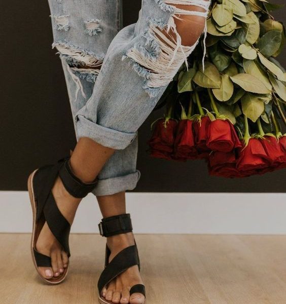 Elegant Leather Sandals | Premium Leather for Comfort