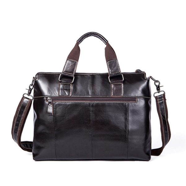 Handmade Moroccan Leather Messenger Bag for Stylish Organization