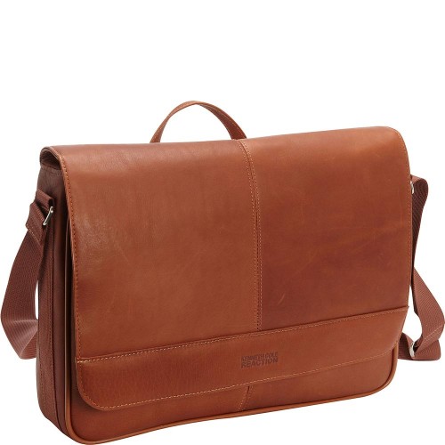 Handmade Tan Leather Moroccan Messenger Bag | Premium Quality & Durable