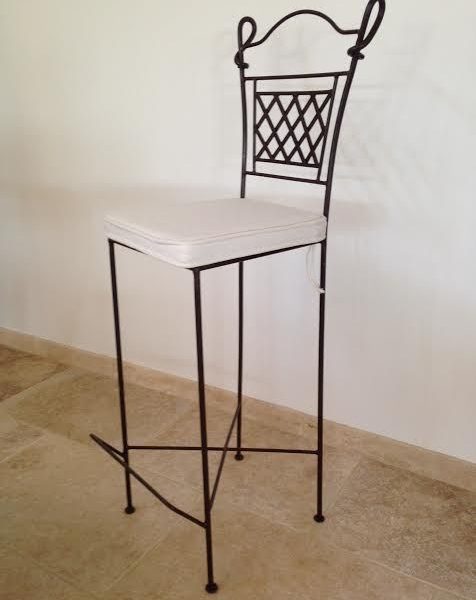 Moroccan Handcrafted Metal Chair - Artisanal Elegance for Indoor/Outdoor Settings