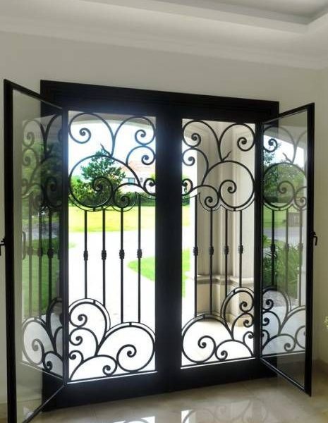 Premium Durable Metal Door 082 - Elegant Security Design