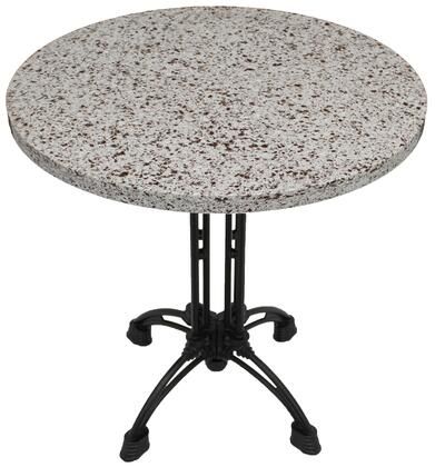 Hand-Crafted Moroccan Mosaic Table with Reclaimed Ivory Glazed Tiles