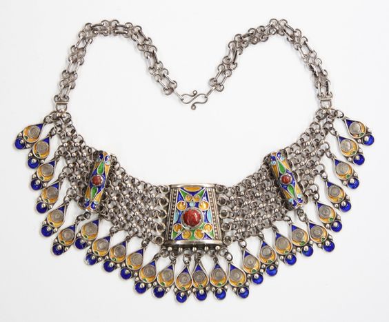 Moroccan Tuareg Berber Statement Necklace
