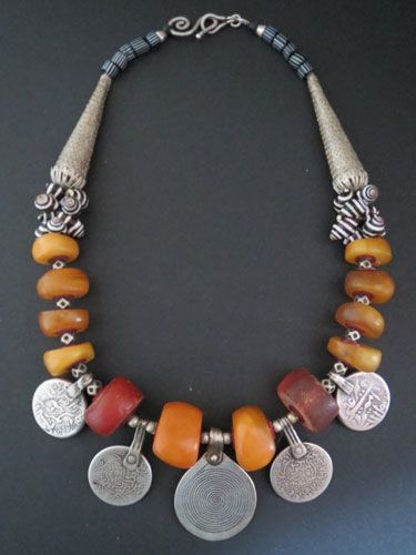 Exquisite Moroccan Tuareg Berber Necklace | Necklaces 195