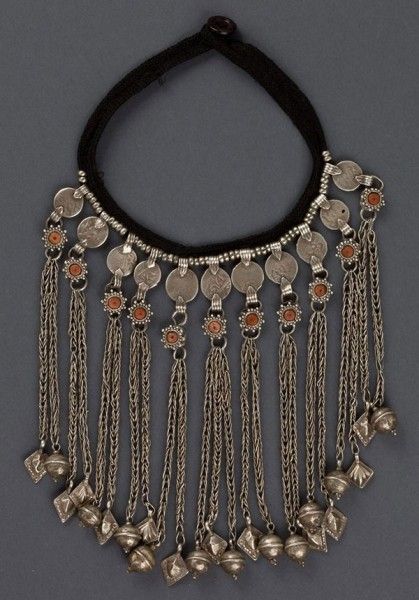 Moroccan Handmade Tuareg Berber Geometric Necklace - Artistic & Authentic Craftsmanship
