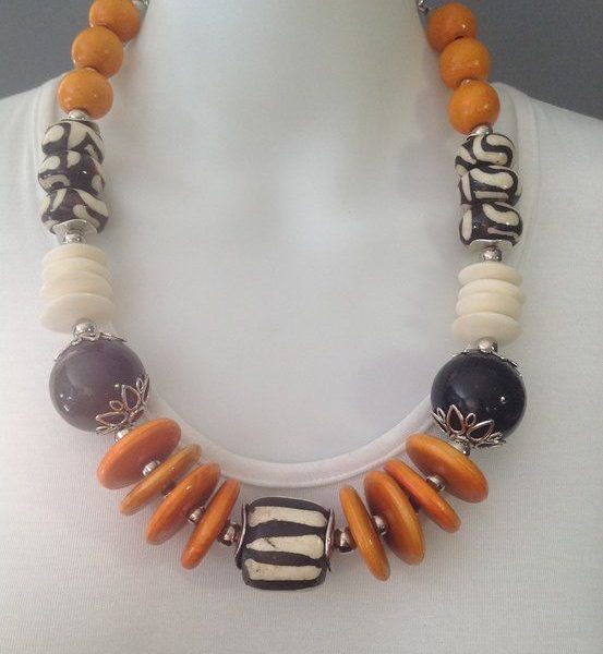 Moroccan Tuareg Berber Geometrical Necklace