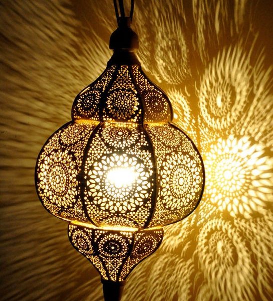 Handmade Copper Moroccan Pendant Lamps - Vintage Charm and Durability