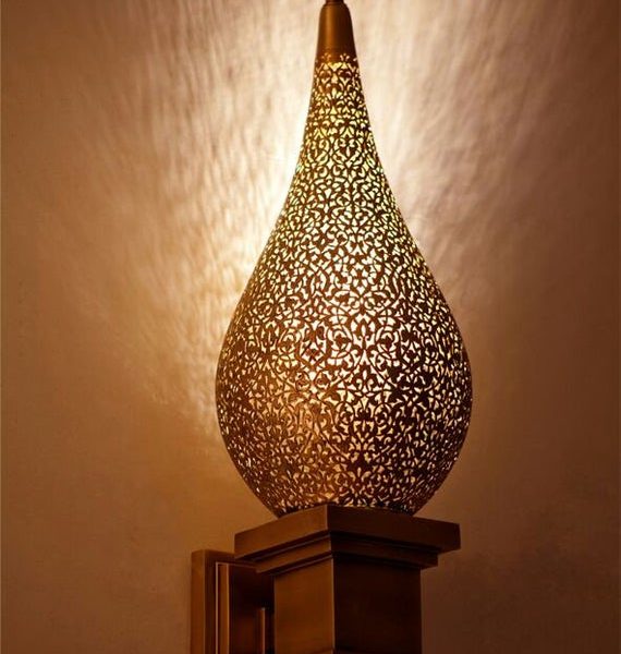 Rose Gold Moroccan Pendant Lamps - Exquisite Indoor/Outdoor Lighting