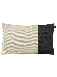 Handwoven Moroccan Black and Creme Pillows - Berber Crafted