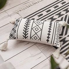 Moroccan Mud Cloth Throw Pillows - Handwoven Berber Artistry & Vibrant Style