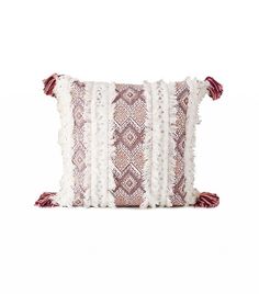 Boho Tassel Moroccan Handmade Throw Pillows