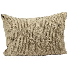 Moroccan Wool Handmade Throw Pillows - Bohemian Moroccan Charm, Vibrant Colors & Unique Textures