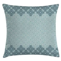 Blue Zellij Pattern Moroccan Handmade Throw Pillows