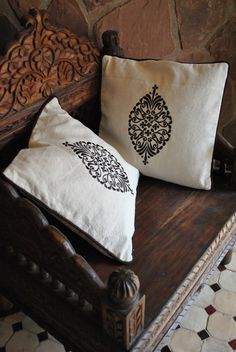 Handwoven Berber Moroccan Throw Pillow - Vibrant Colors & Textures