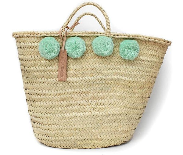 Moroccan Pom Pom Baskets | Handmade, Ethical & Chic