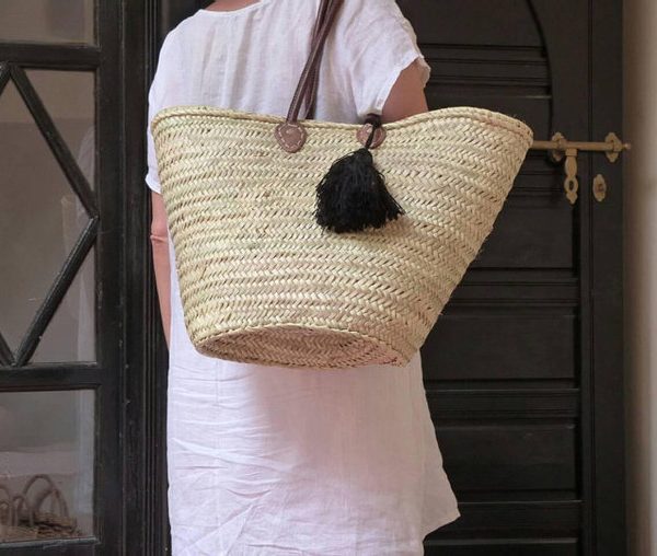 Handmade Moroccan Berber Pom Pom Baskets | Eco-Friendly & Chic