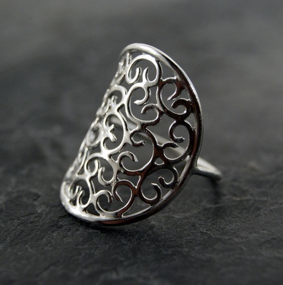 Unique Moroccan Tuareg Berber Rings - Handcrafted Artistry in Vibrant Colors, Premium Quality and Custom Sizing