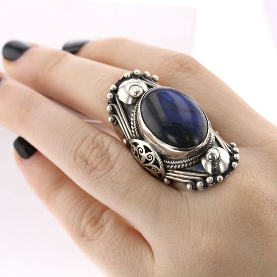 Moroccan Tuareg Berber Handcrafted Rings - Artistic Ethnic Elegance