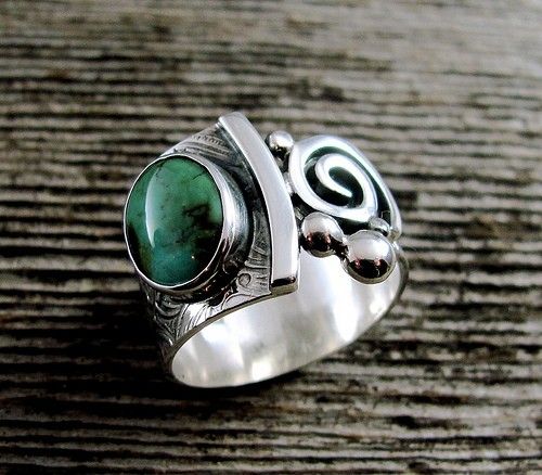 Moroccan Tuareg Berber Rings - Handcrafted Jewelry with Vibrant Colors