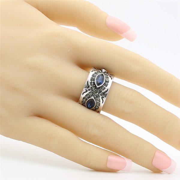 Handcrafted Tuareg Berber Ethnic Rings - Vibrant Colors & Intricate Designs