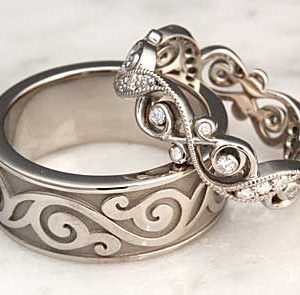 Moroccan Tuareg Berber Rings with Customizable Dimensions