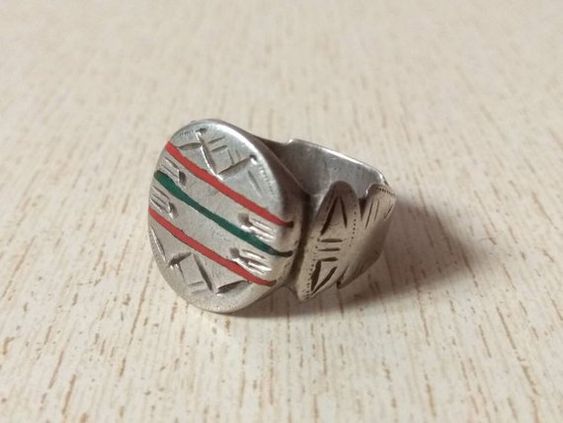 Captivating Moroccan Tuareg Berber Rings with Customizable Dimensions
