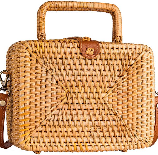 Unique Berber Handwoven Straw Clutch For Eco-Friendly Style