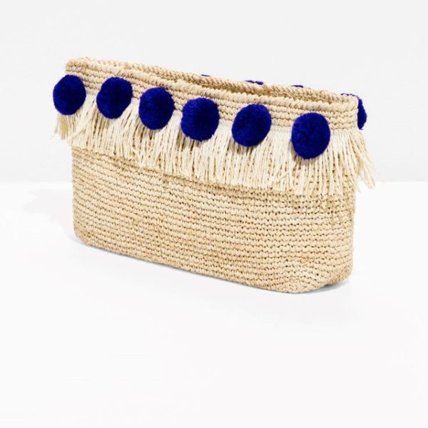Chic Eco-Friendly Straw Clutches for Sustainable Style