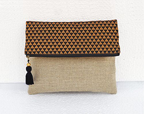 Eco-Friendly Straw Clutches 050 | Sustainable Boho Chic Accessory