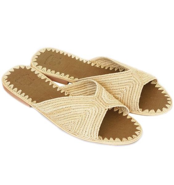 Straw Sandals 028 - Trendy Lightweight Eco-Friendly Sandals