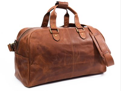 Luxury Moroccan Leather Travel Bag | Durable & Stylish