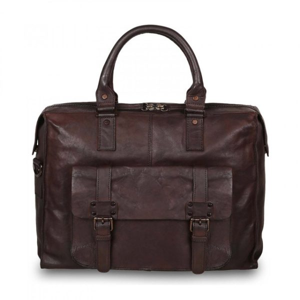 Moroccan Leather Travel Bag for Business and Outdoor Adventures